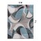 World Rug Gallery Modern Geometric Circular Harmony Non Shedding Soft Area Rug 5' x 7' Blue 393BLUE5x7 - alternate 5